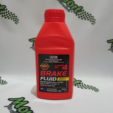 Penrite Super DOT 4 Brake Fluid (500ML)