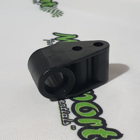 Steering Shaft Bush - 20mm - Double Hole - Black