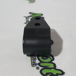 Steering Shaft Bush - 20mm - Double Hole - Black