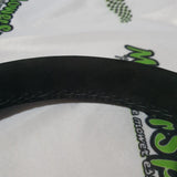 Suede Flat Top Steering Wheel - 320mm