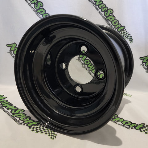 8" x 7" Steel Rim - Gloss Black