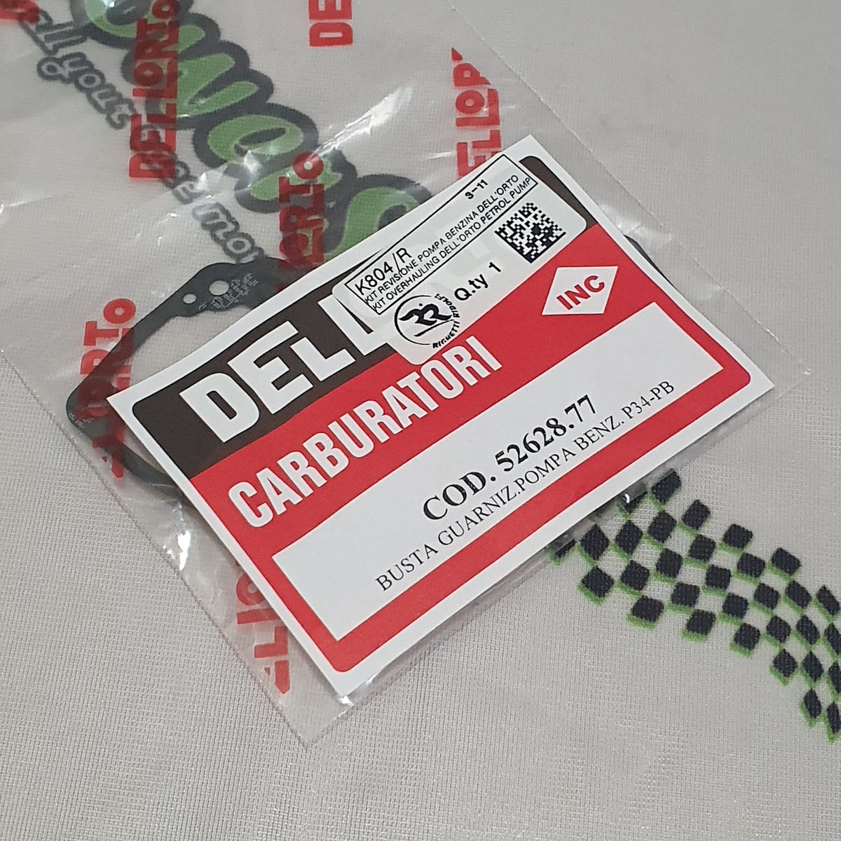 Dell'Orto Fuel Pump P34 PB2 Rebuild Kit MowerSport