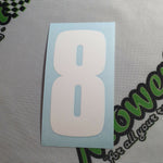 Race Number - 100mm Tall - Per Number