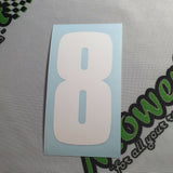 Race Number - 100mm Tall - Per Number